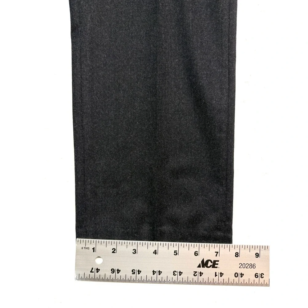 Banana Republic 34x30 Flannel Wool Dress Pants Trousers Vitale Barberis Canonico